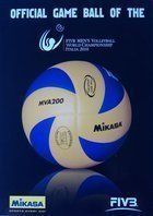 Pohlednice Oficiální míč Mistrovství světa ve volejbale mužů FIVB Itálie 2010 - Mikasa