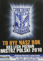 Časopis Glos Wielkopolski - Lech Poznaň Polský šampion 2010