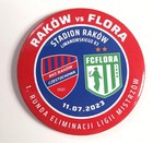 Rakow Czestochowa - Flora Tallinn Zápas 1. kola kvalifikace Ligy mistrů UEFA - magnetka (oficiální licencovaný produkt)