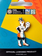 Odznak s maskotem FIFA Women's World Cup AU NZ 2023 Tazuni (oficiální licencovaný produkt)