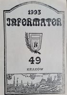 Bulletin polského sdružení sběratelů sportovních suvenýrů - ročník 49 (1993)