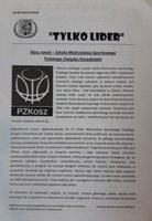 Lider Pruszków - SMS Polskiego Związku Koszykówki Womens I league official program (29.09.2016)