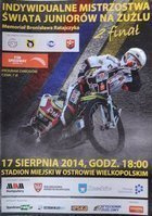 Mistrovství světa jednotlivců ve speedwayi 2. Závěrečný oficiální program (17.08.2014)