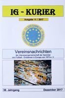 IG Kurier Europe Football Badges Collectors Association magazine nr 4/2017