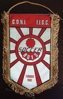 Pennant GS Soccer Boys Turbigo Itálie Fotbal vintage