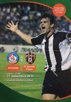 AS Trenčín - Spartak Trnava Corgon Liga oficiální program (17.11.2012)