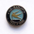 odznak 60 let Gymnastického klubu Radlín 1920-1980 (lak)