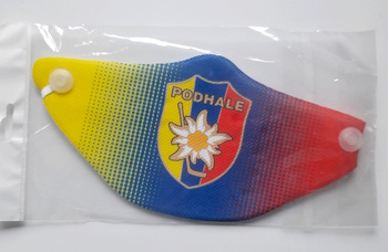 Ochranná maska hokejového týmu Naprzod Janow (oficiální produkt)