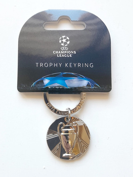Přívěsek na klíče s trofejí UEFA Champions League (oficiální licencovaný produkt)