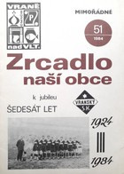 Jubileum 60 let SK Vranský 1924-1984 (Česká republika)