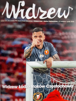 Widzew Lodz - Rakow Czestochowa, PKO BP Ekstraklasa (27.4.2024) oficiální program zápasu
