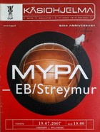 MyPa-47 - Oficiální program zápasu EB Streymur UEFA Cup (19.7.2007)