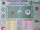 MKS Odra Wodzislaw Slaski - Amica Wronki I liga (15.05.1999) oficiální program