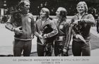 Polští medailisté z XIX. mistrovství světa v zápase v řecko-římském stylu Katowice 1974 pohlednice