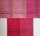 Školící materiály Polského fotbalového svazu. Čísla 3/86, 4/86, 6/86, 7/86 a 9/86 (pro interní použití)