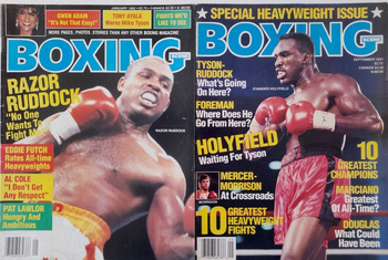 Boxing Scene Magazine 1991-1992 (2 čísla)
