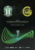 Zalgiris Vilnius - FK Bodø/Glimt, kvalifikační zápas UEFA Conference League (19.08.2021) Oficiální program