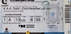 KAA Gent - Oud-Heverlee Leuven Jupiler Pro League ticket (01.02.2014)