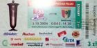 Podbeskidzie Bielsko-Biala - Skalnik Gracze Poland Cup (05.10.2004) vstupenka