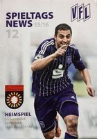 VfL Osnabrück - SG Sonnenhof 3. Oficiální program ligy (12.03.2016)