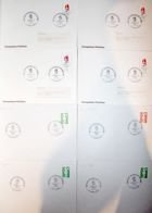 Sada 9 FDC obálek XVI. zimních olympijských her Albertville 1992 (Francie)