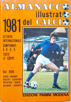 Ilustrovaný fotbalový almanach Calcio 1981 (svazek 40)