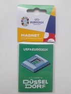Hostitelské město Düsseldorf UEFA Euro 2024 Německo magnet (oficiální licencovaný produkt)