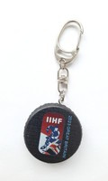 2023 IIHF World Championship Division I A mini hockey puck keyring (oficiální produkt)