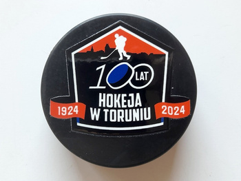 suvenýrový puk ke 100. výročí hokeje v Toruni (oficiální produkt)