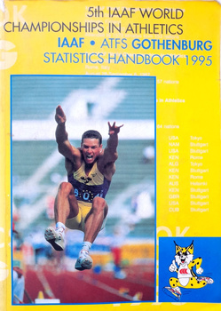 5. mistrovství světa IAAF v atletice. Statistická příručka ATFS Göteborg 1995