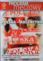 Polsko - Argentina (05.06.2010) - Oficiální program přátelského utkání