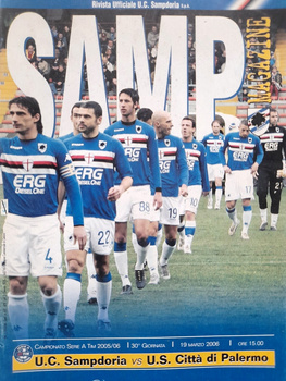 Sampdoria Genua - US Citta di Palermo, Serie A (19.3.2006) program