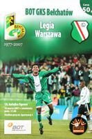 GKS Belchatów - Legia Varšava Orange Ekstraklasa (18.03.2007) oficiální program