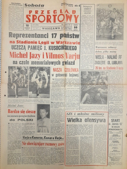 Časopis Przeglad Sportowy (3.6.1957) - Mistrovství Evropy v boxu