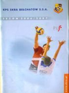 KPS Skra Belchatow - Sezon 2006/2007 oficiální program