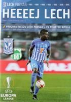 Lech Poznaň - FK Pelister Bitola Evropská liga UEFA (29.06.2017) oficiální program