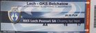 Lech Poznaň - GKS Belchatow Orange Ekstraklasa (24.09.2006) ticket
