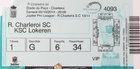 Royal Charleroi SC - KSC Lokeren Jupiler Pro League ticket (05.10.2013)