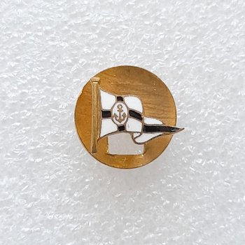 Neznámý emblém veslařského klubu Brazli starý odznak (smalt, podpis)