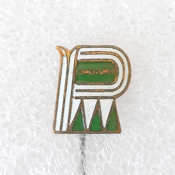 Rodopa Smolyan starý erbovní odznak (Bulharsko, smalt)