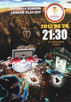Žalgiris Vilnius - FC Salzburg, Evropská liga UEFA (29.08.2013) Oficiální program