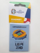 Hostitelské město Leipzig UEFA Euro 2024 Germany magnet (oficiální licencovaný produkt)