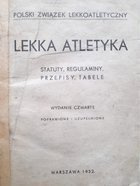 Atletika. Zákony, předpisy, tabulky (1932)