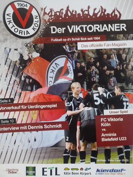 SpVgg Unterhaching - Eintracht Braunschweig, 2. Bundesliga (8.4.2007) oficiální program zápasu