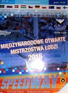 Program Mezinárodního otevřeného mistrovství Lodže ve speedwayi (19.04.2015)