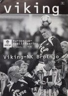 Viking Stavanger - Brotnjo Citluk Pohár UEFA oficiální program (09.08.2001)