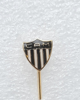 Malý odznak s erbem Clube Atlético Mineiro Belo Horizonte (Brazílie, lak)