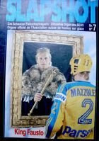 Slapshot. Časopis Švýcarského svazu ledního hokeje (březen 1987)