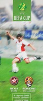CSKA Kyjev - FC Jokerit Helsinki, kvalifikace Poháru UEFA (09.08.2001) Oficiální program