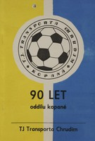 90 let fotbalového oddílu TJ Transporta Chrudium (Česká republika)